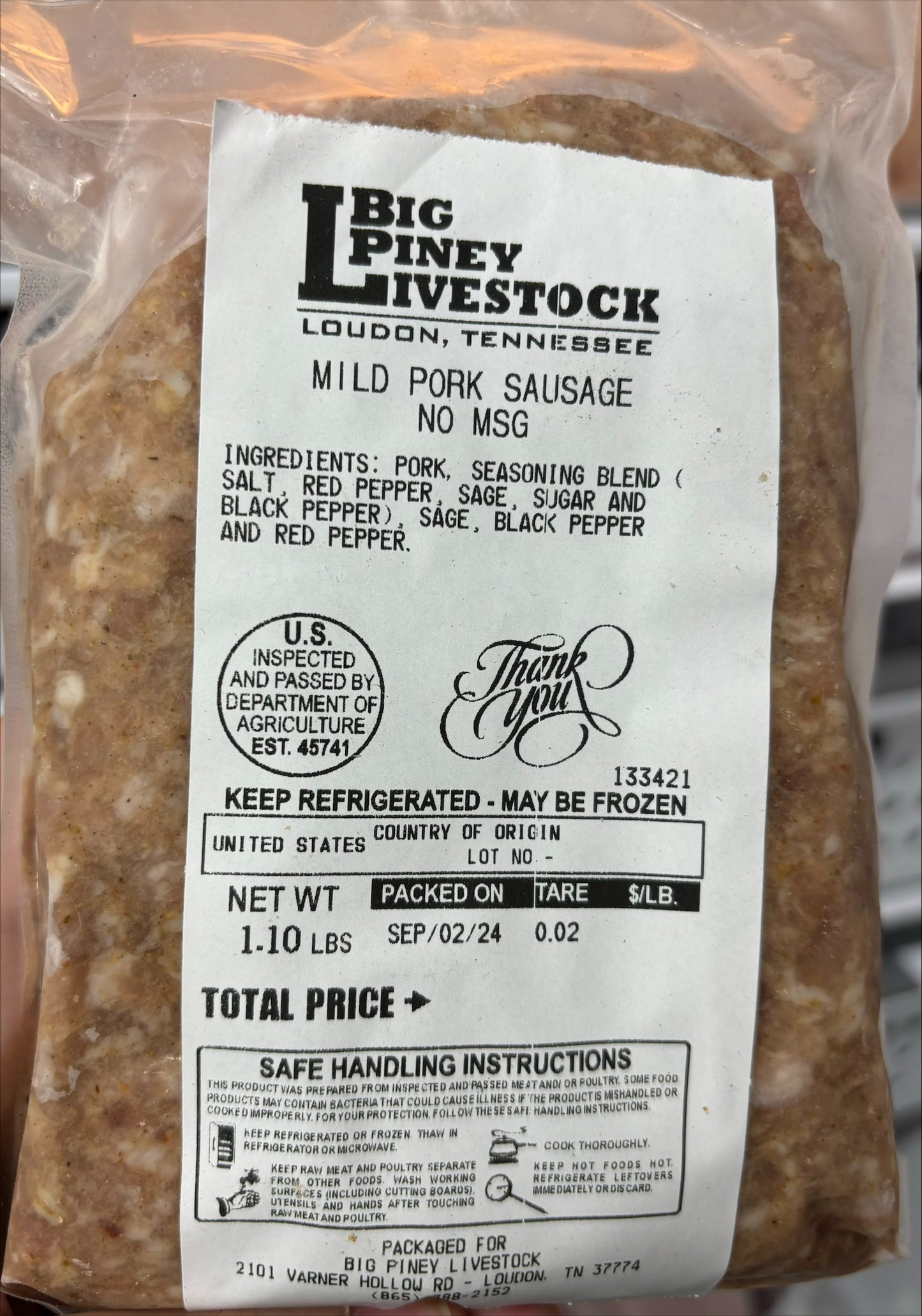 Whole Pork (DEPOSIT)
